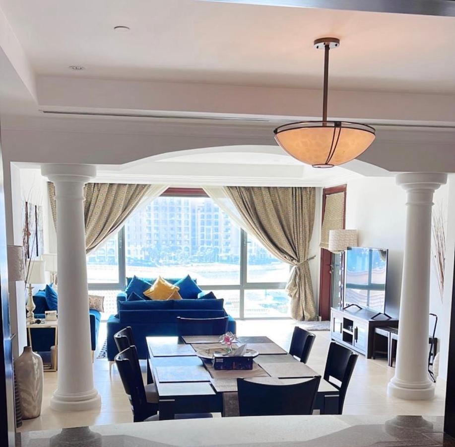 Luxury 2 Bedroom Apt In The Pearl With Marina View 多哈 外观 照片